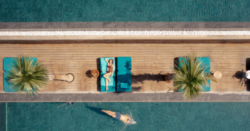 4  mitsis kos summerpalace couple drone pool 
